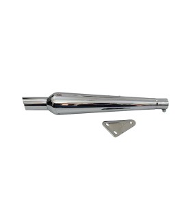 Royal Enfield Meteor 350 cc Chromed Exhaust Silencer