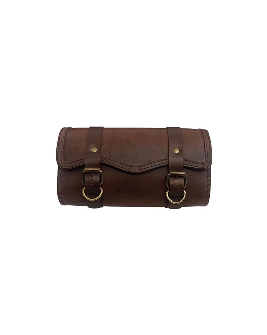 Royal Enfield Meteor 350cc Brown Genuine Leather Tools and Accessories Bag D2