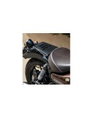 New Royal Enfield Meteor 350cc Vermillion Solo Expedition Rack Plate Black   