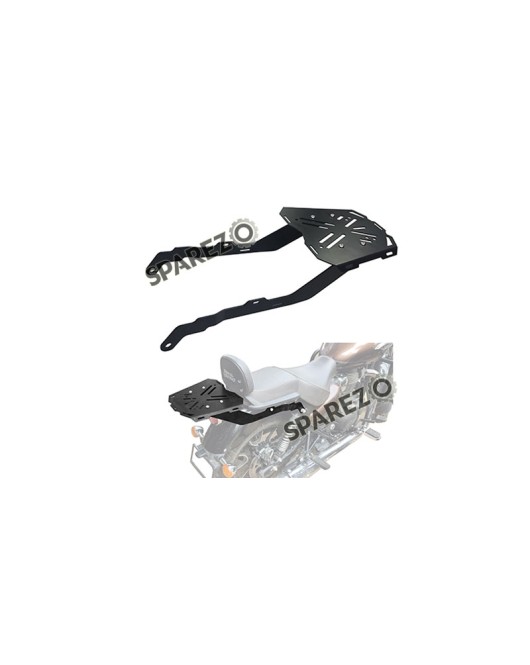Royal Enfield New Meteor 350cc Rear Carrier Luggage Rack Matt Black   