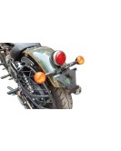 Royal Enfield Super Meteor 650 Vermillion Rack and Tail Tidy Accessories Combo