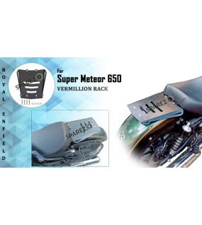 Royal Enfield Super Meteor 650 Vermillion Solo Rack Plate