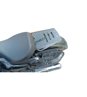 Royal Enfield Super Meteor 650 Vermillion Solo Rack Plate