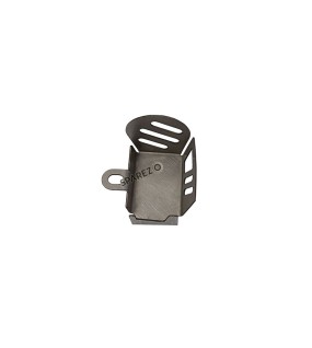 Royal Enfield Super Meteor 650 Stainless Steel Oil Container Guard Silver