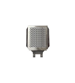 Royal Enfield Super Meteor 650 Stainless Steel Radiator Guard Grill Silver