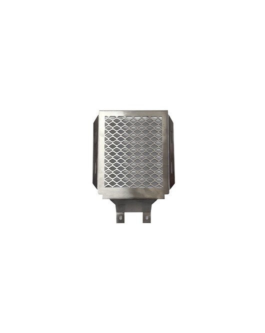 Royal Enfield Super Meteor 650 Stainless Steel Radiator Guard Grill Silver