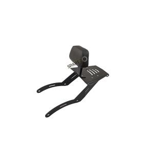 Royal Enfield Super Meteor 650 Rear Luggage Rack With Backrest Black