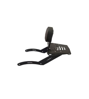 Royal Enfield Super Meteor 650 Rear Luggage Rack With Backrest Black