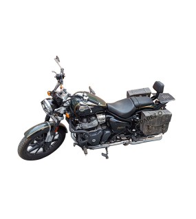 Royal Enfield Super Meteor 650 LH-RH Pannier Bags Pair With Mounting Pair