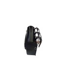 Royal Enfield Super Meteor 650 Glossy Black Leather Pannier Bag and Mounting LH RH