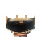 Royal Enfield Super Meteor 650 Olive Canvas Leather Pannier Bags and Mounting
