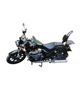 Royal Enfield Super meteor 650 Sissy Bar With Backrest and Luggage Rack