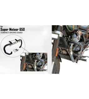 Royal Enfield SUPER METEOR 650 Black Compact Engine Guard